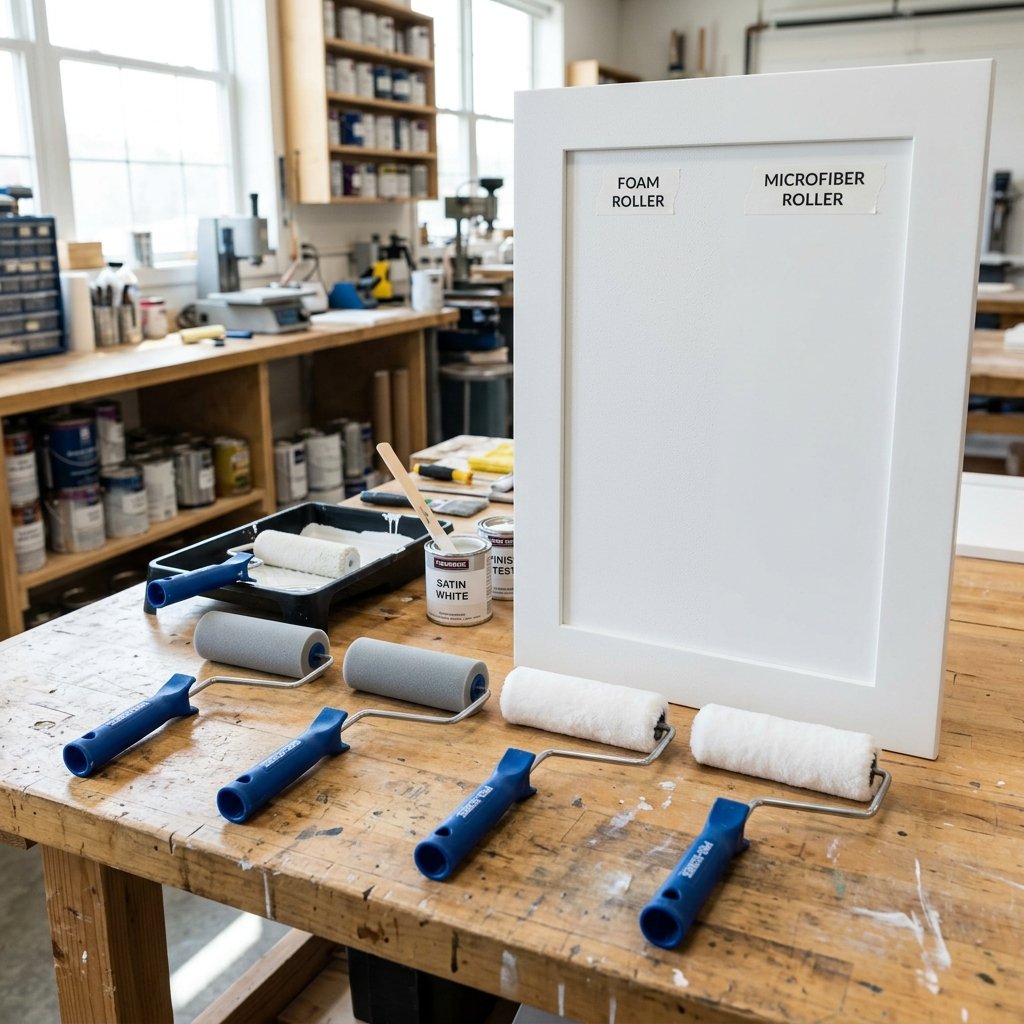 Best Paint Roller for Cabinets: High-Density Foam vs Microfiber Tested